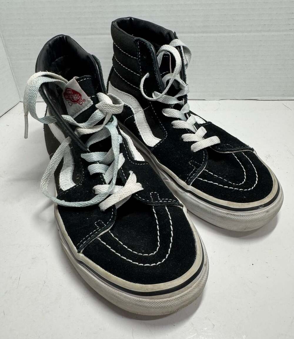 Vans Sk8-Hi High Top Sneakers Black White